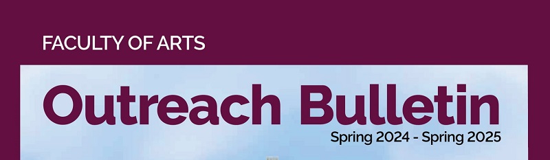 A jpg image file showing the top of the Arts Research Bulletin